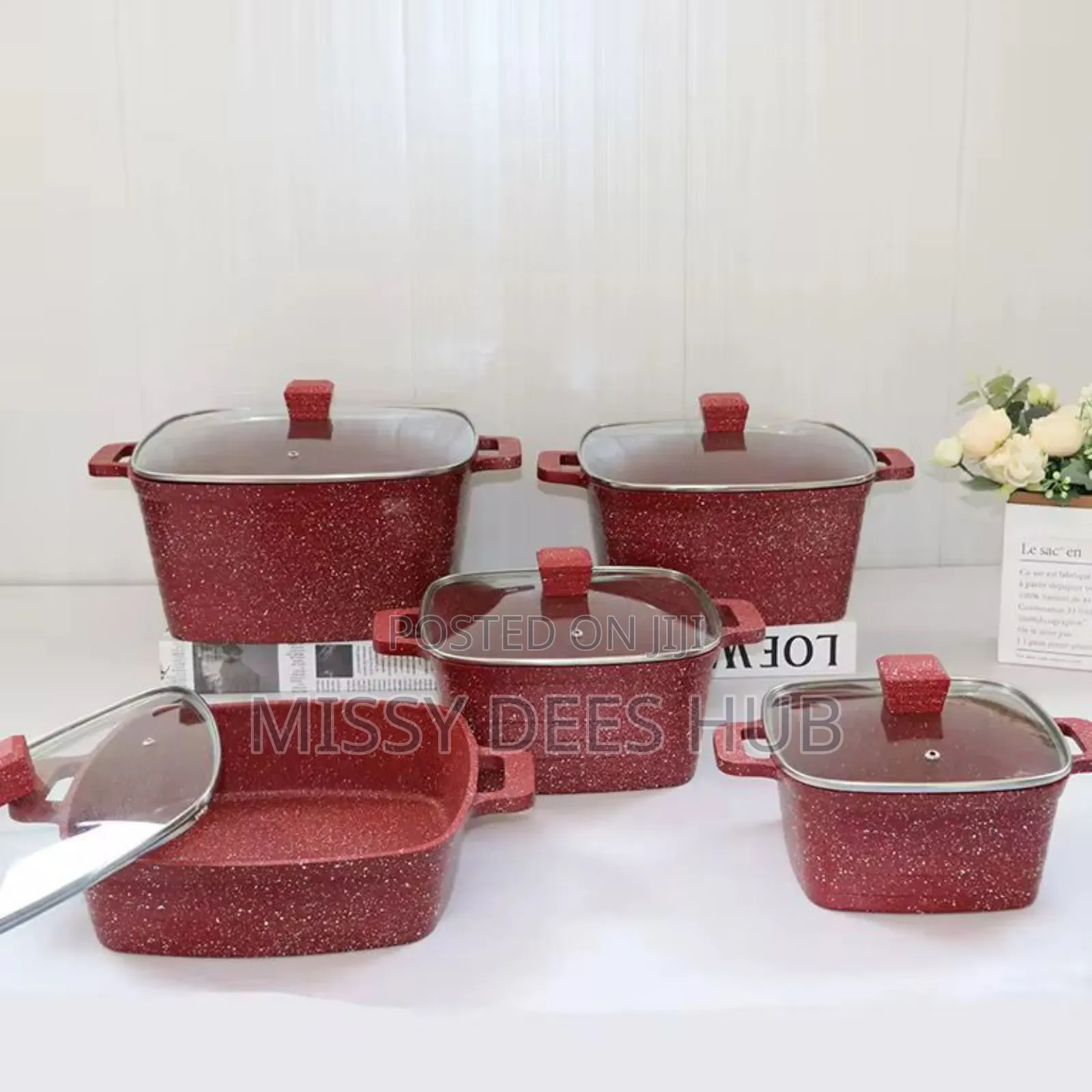 Dessini 19pcs Die-cast Aluminum Cookware
