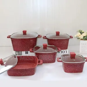 Dessini 19pcs Die-cast Aluminum Cookware