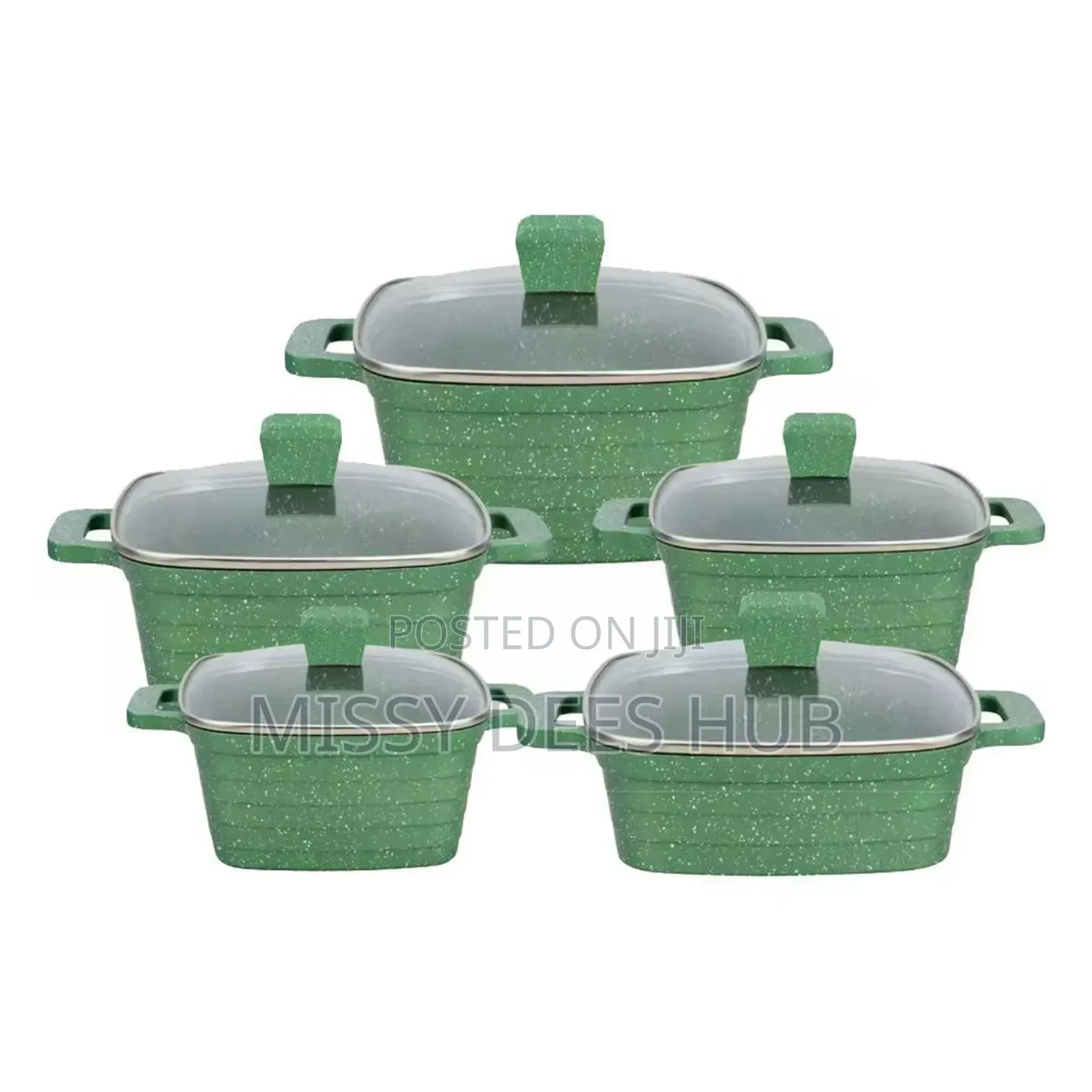 Dessini 19pcs Die-cast Aluminum Cookware