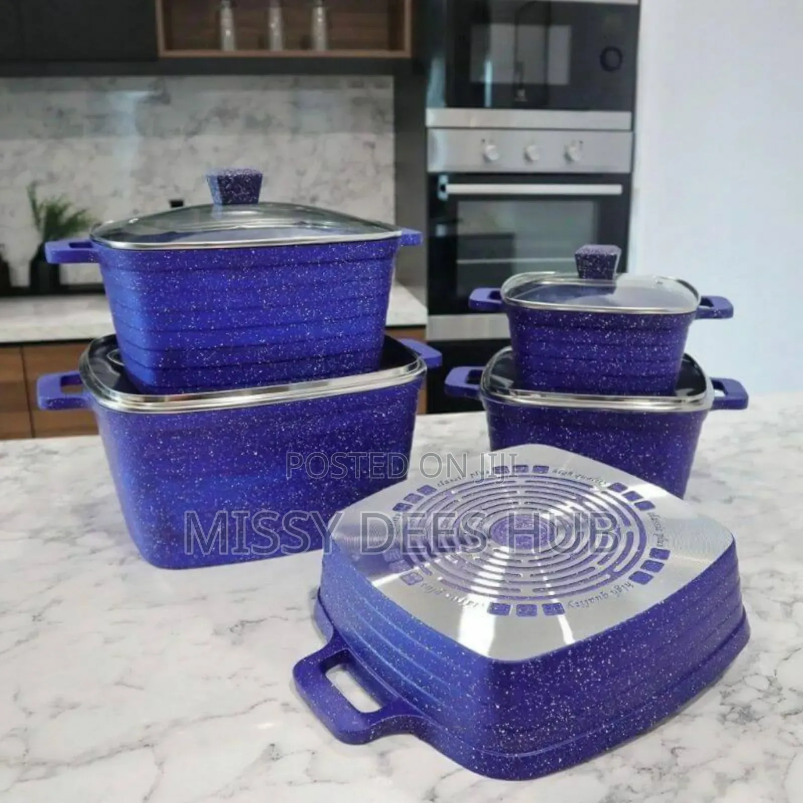 Dessini 19pcs Die-cast Aluminum Cookware