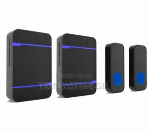55 Chimes Wireless Doorbell Kit With 2 Transmitter 2 Receivers