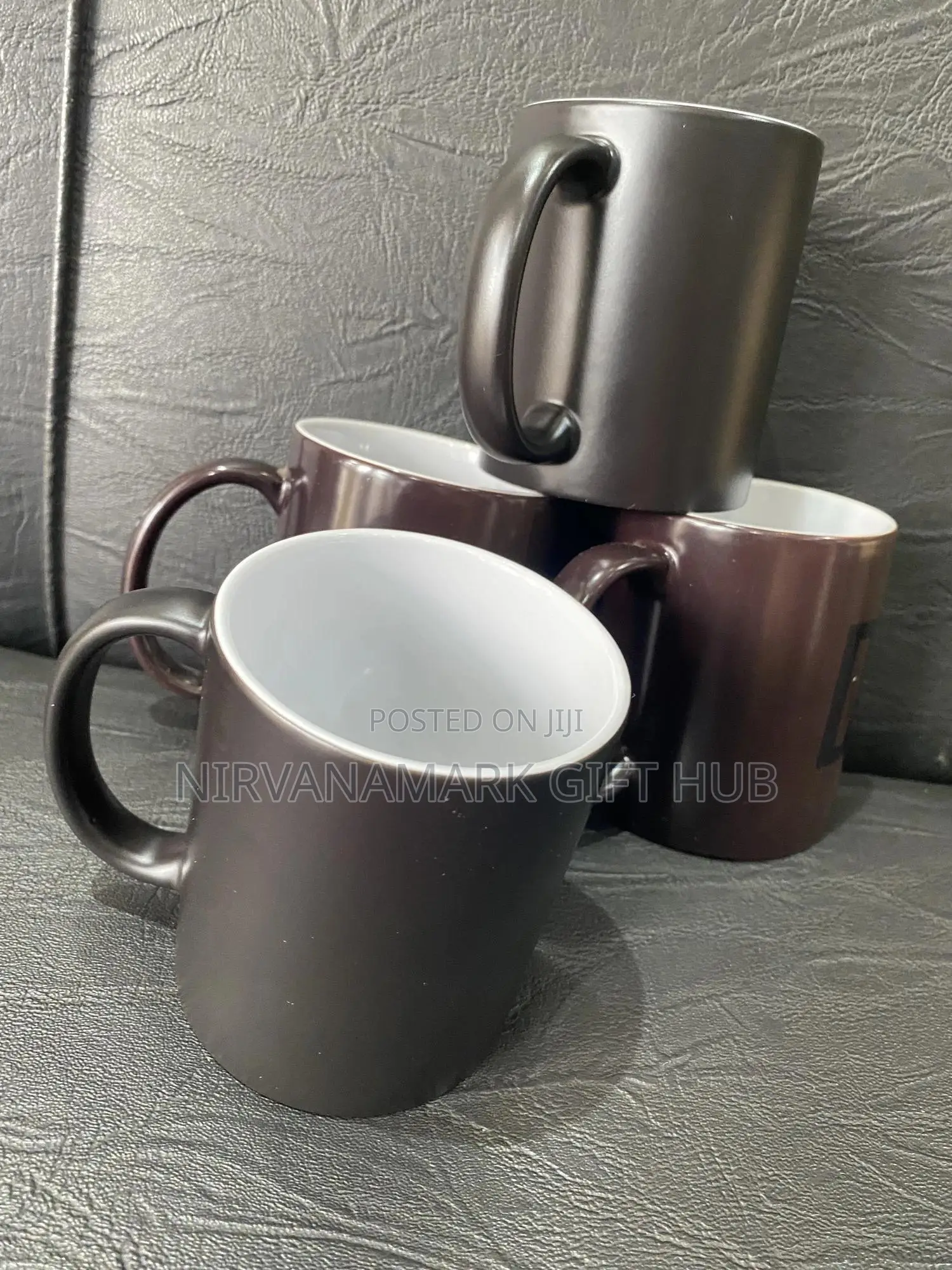 White and Magic Ceramic Mugs