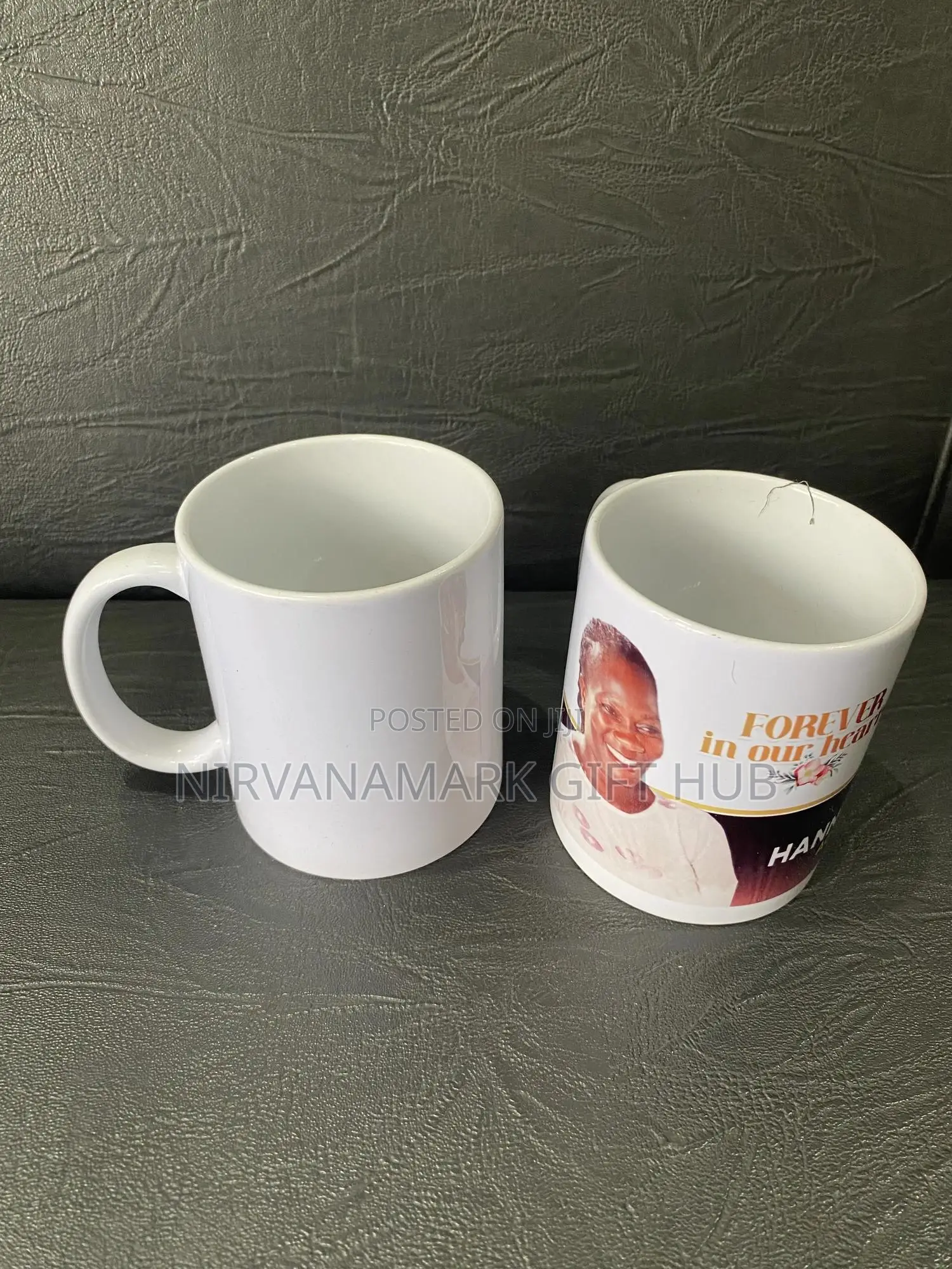 White and Magic Ceramic Mugs