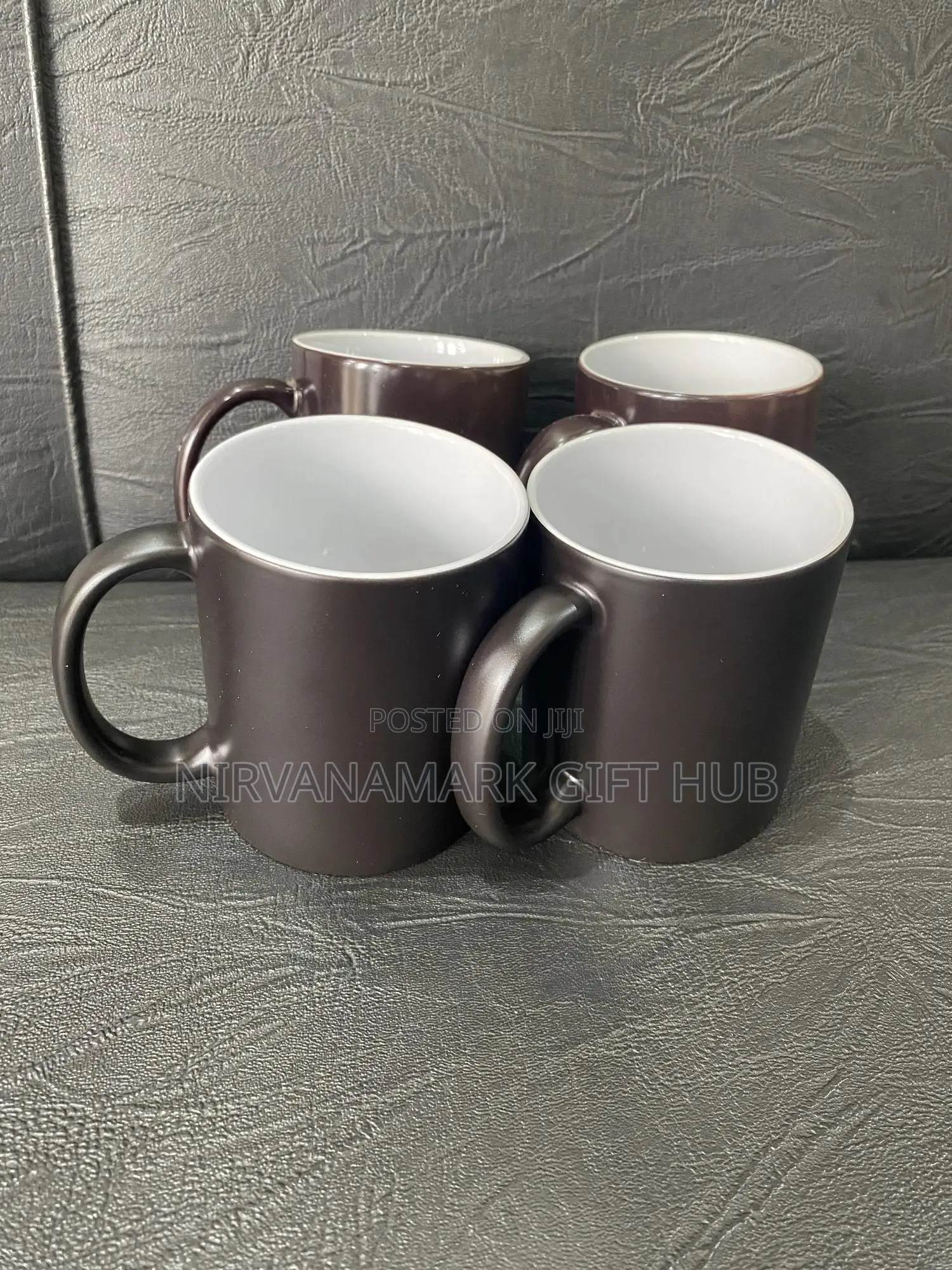 White and Magic Ceramic Mugs