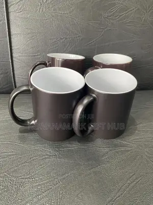 White and Magic Ceramic Mugs