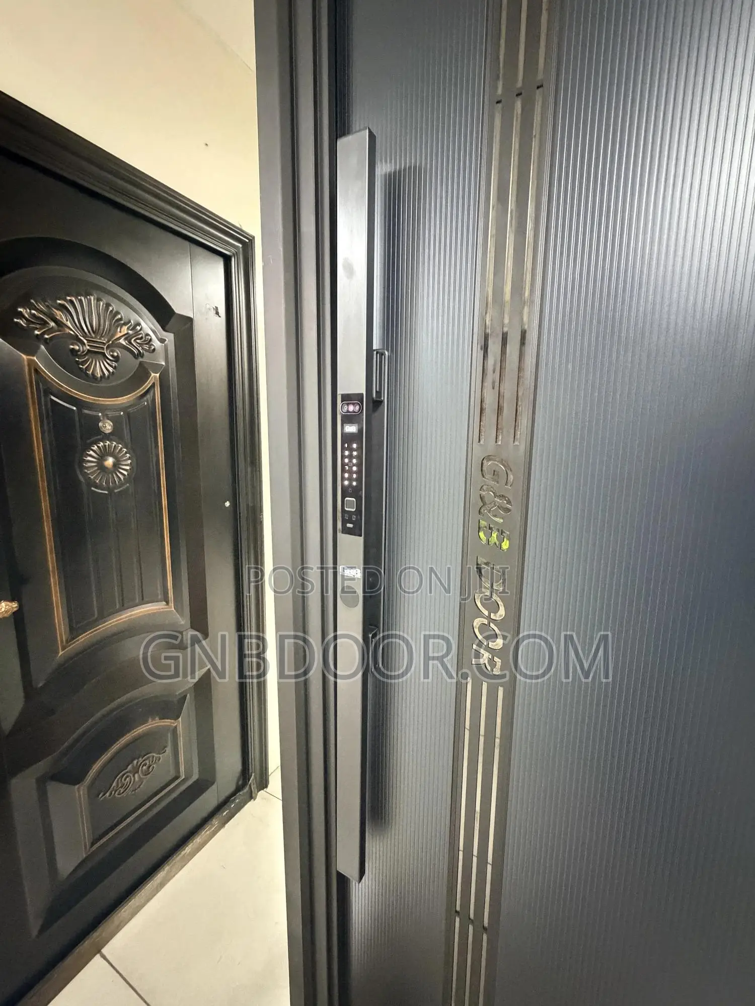 GNB Z15 Smart Lock With Faceid Fingerprint App Key Password Aluminum