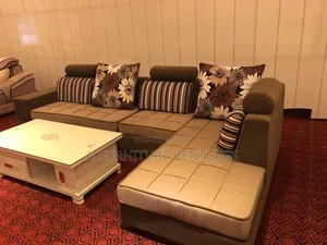 L Shape Living Room Sofa Set