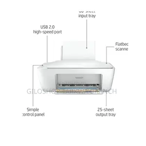 Hp Deskjet 2320 All-in-One Printer - Usb Printer - White