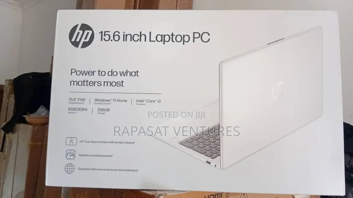 New Laptop HP 15 8GB Intel Core I3 SSD 256GB