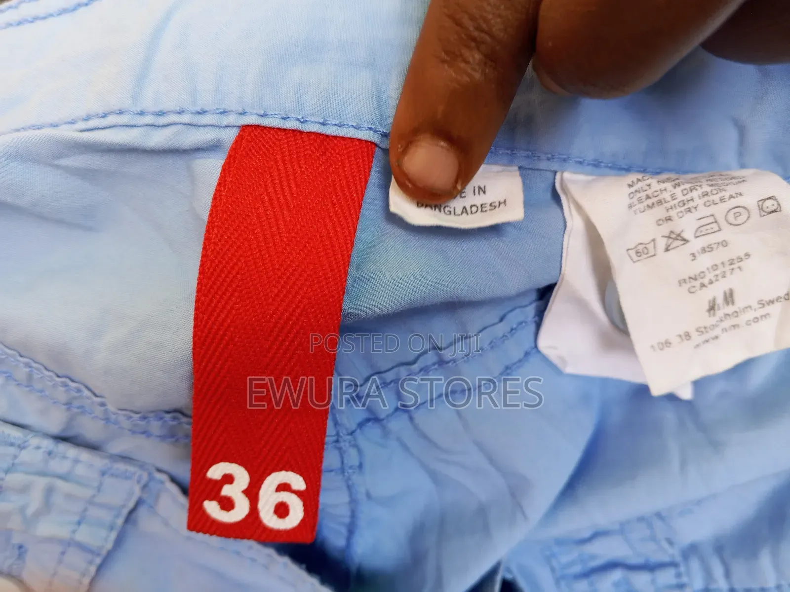 Light Blue Trousers