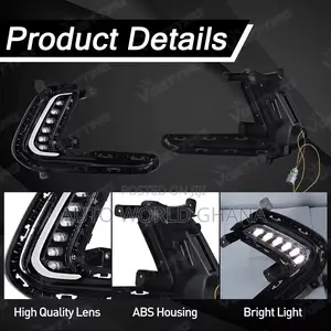 Hyundai Elantra Latest Led Fog Light  2016-2018 Dual Led Lens
