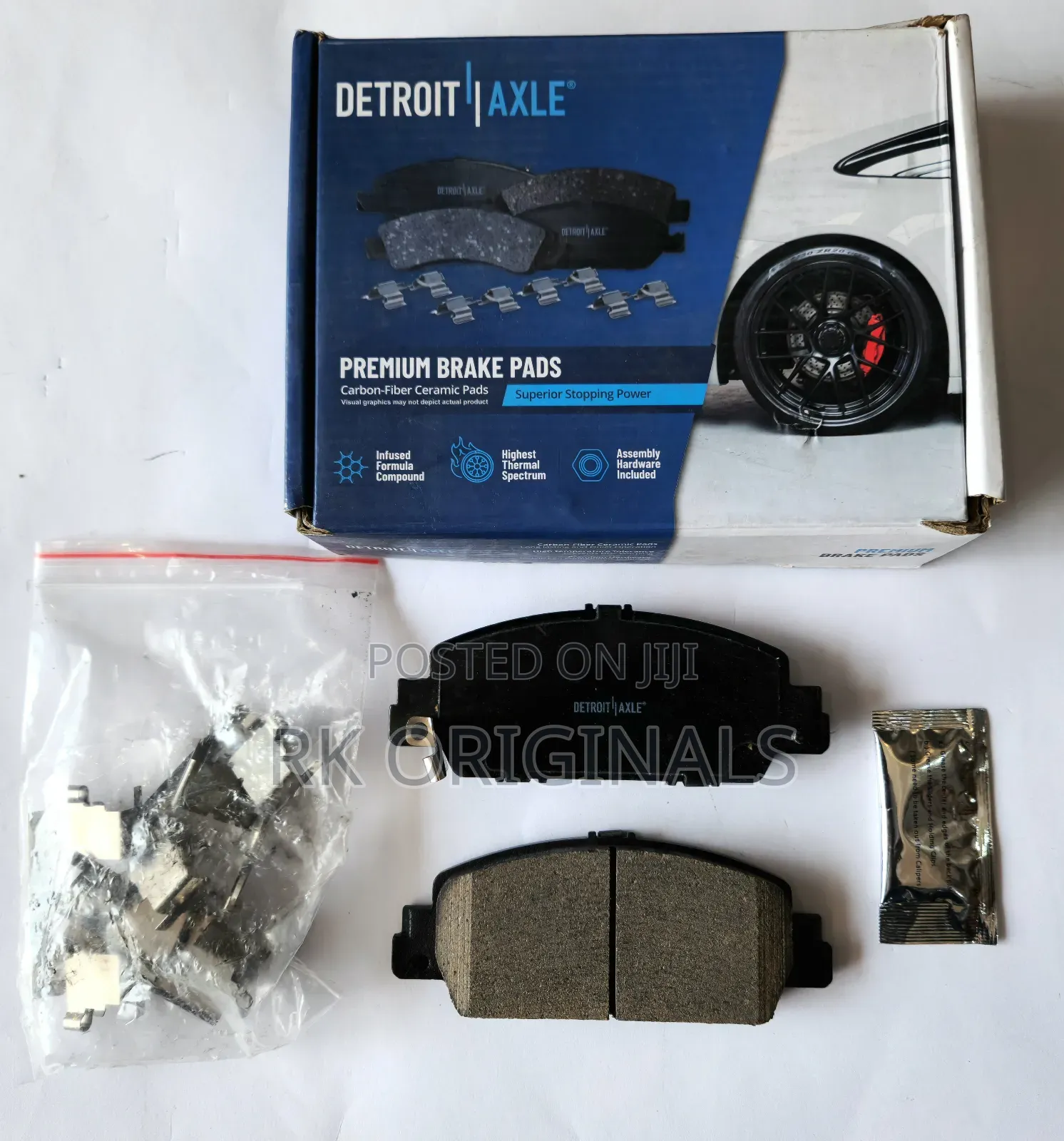 Accord 13-25/Hr-v 16-22 Detroit Axle Carbon Fibre Ceramic Front Pad