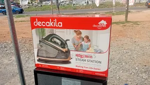 Decakila Steam Station Iron – Fast Powerful Pressing