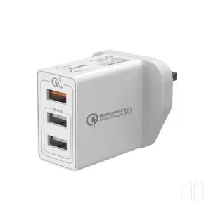 Promate Kraft 30W Quick Charge Wall Charger With 3 USB Ports