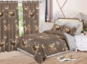 Window and Bed Set With Duvet