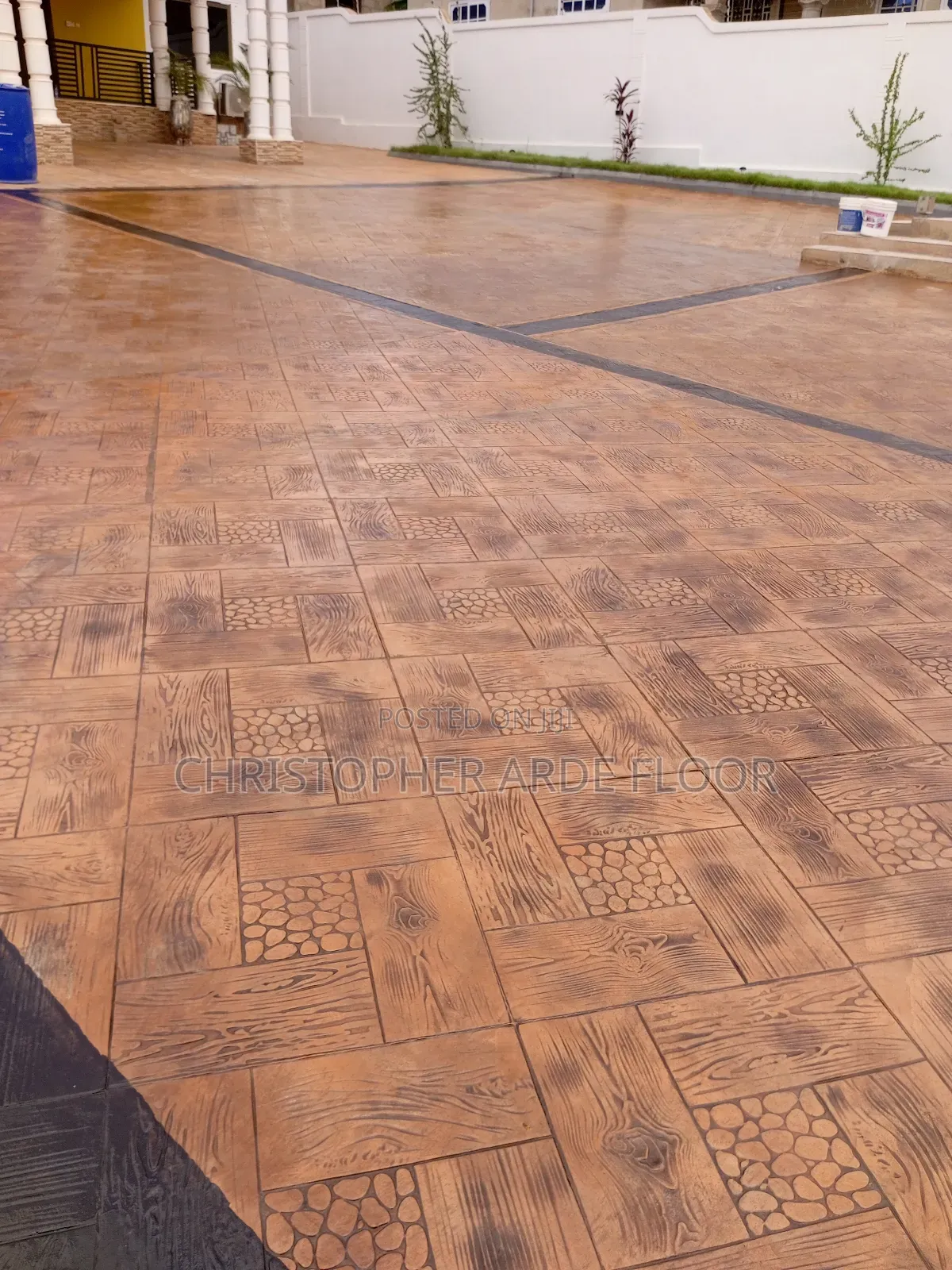 Concrete Stamp Design
