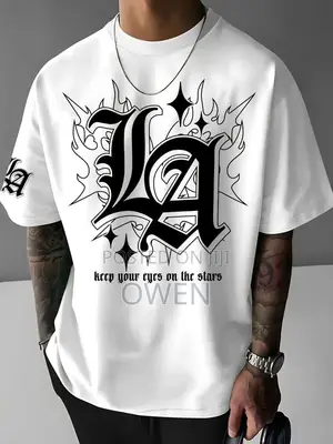 Nextgen Style: Bold Graphic Tee for Trendsetters
