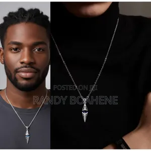 Blue Stone Men Necklace