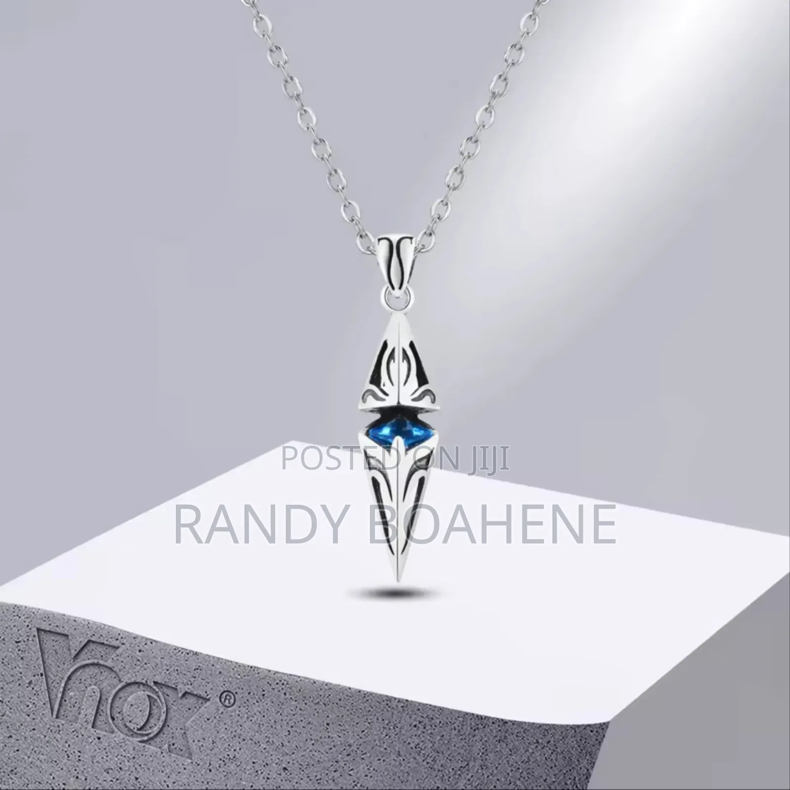 Blue Stone Men Necklace