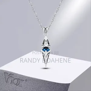 Blue Stone Men Necklace