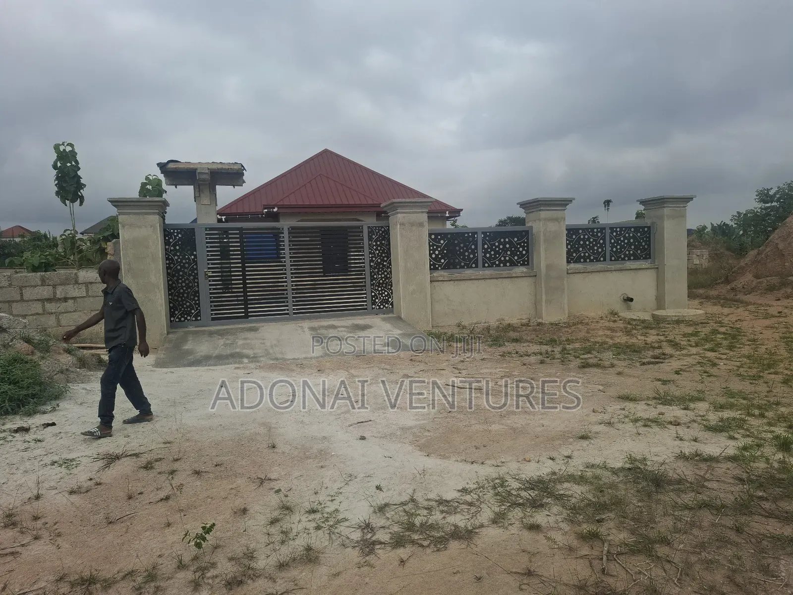 Half Plot of Land for Sale in Sokoban Odaso