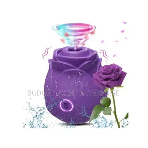 Rechargeable Rose Sucking Vibrator Adult Sex Toy