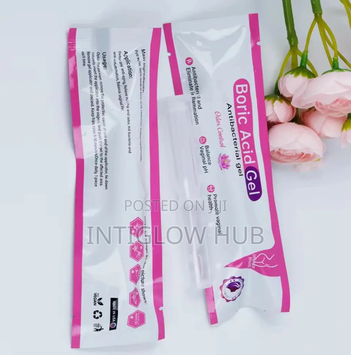 Boric Acid Vaginal Gel (6 Pieces Per Pack)
