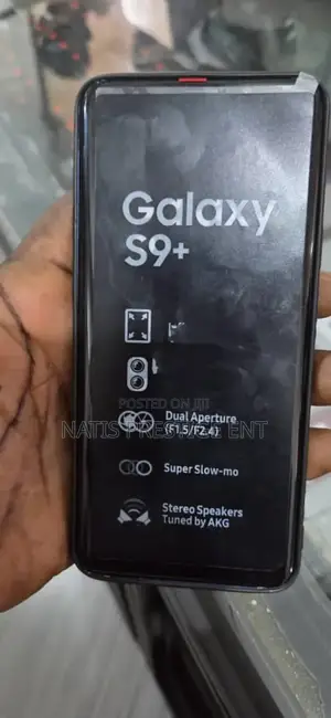 Samsung Galaxy S9 Plus 64 GB Black