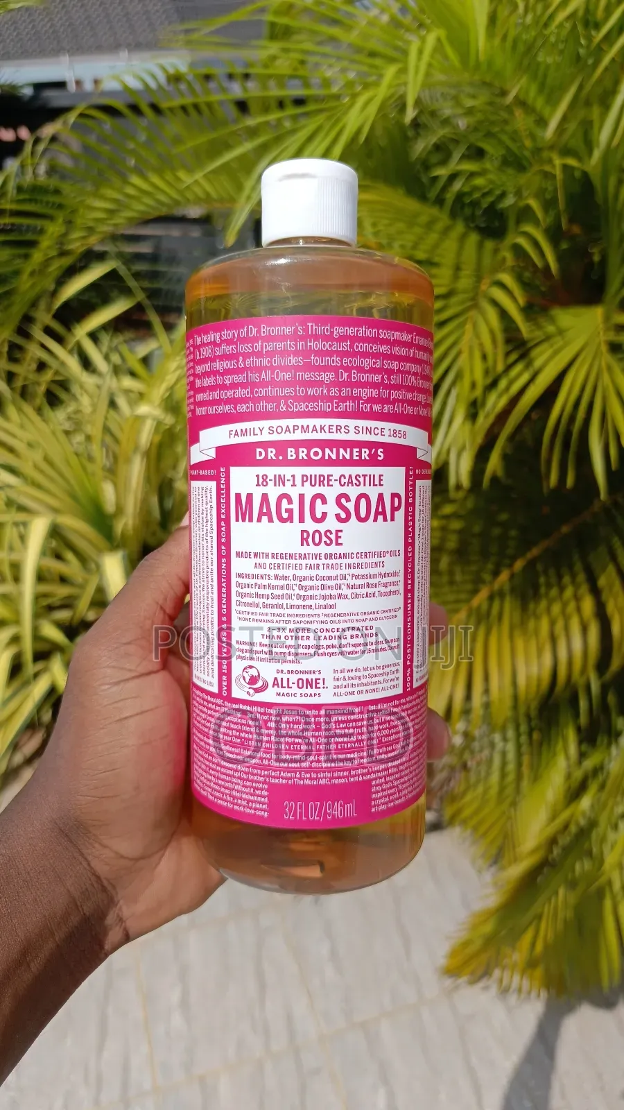 Dr. Bronner's 18-in-1 Pure-Castile Magic Soap