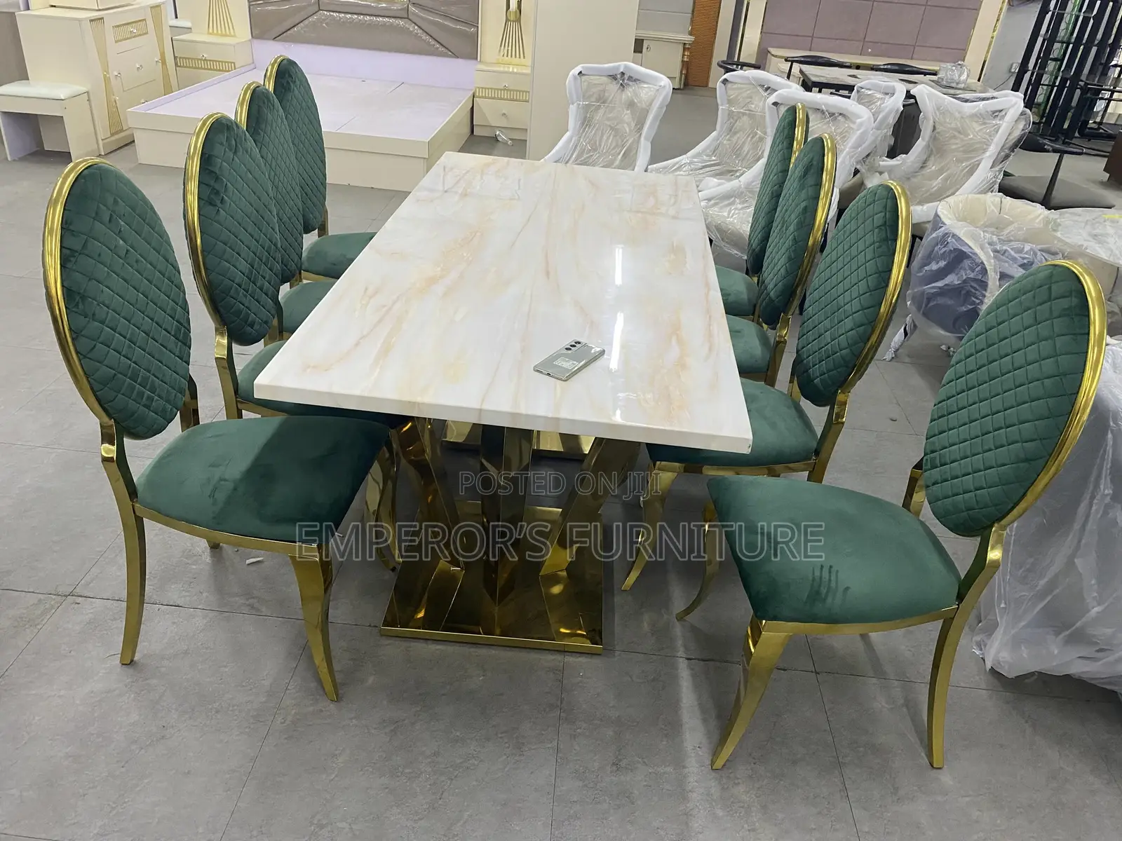 Modern Marble Dining Set
