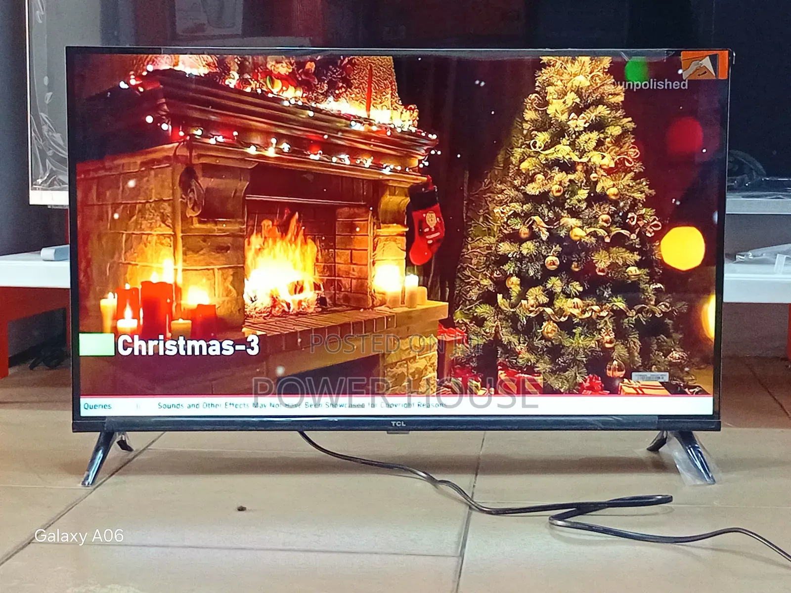 TCL 32 Inches Smart Tv With Clear Sound