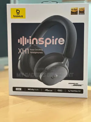 Baseus Inspire Xh1 Noise-Canceling Headphones- Cosmic Black