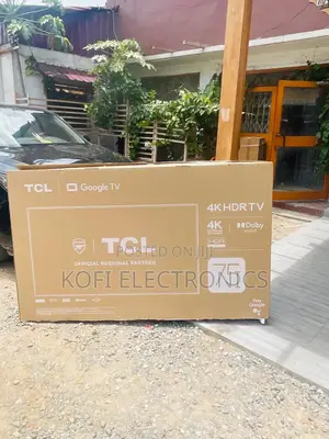 TCL 75” Smart Tv Cinematic Experience