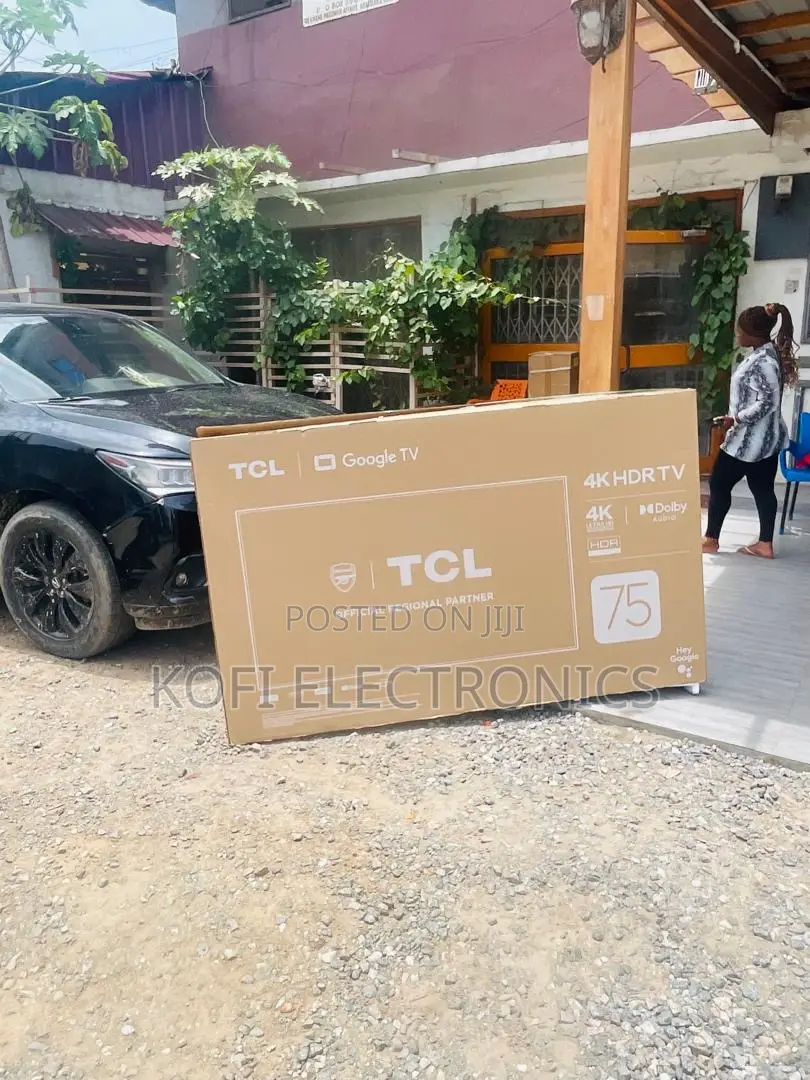 TCL 75” Smart Tv Cinematic Experience