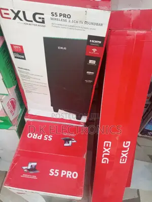 2026 Exlg S5 Pro Wireless 2000 Watts Tv Soundbar