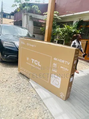 TCL 75” Google Tv Advanced Elegant Display