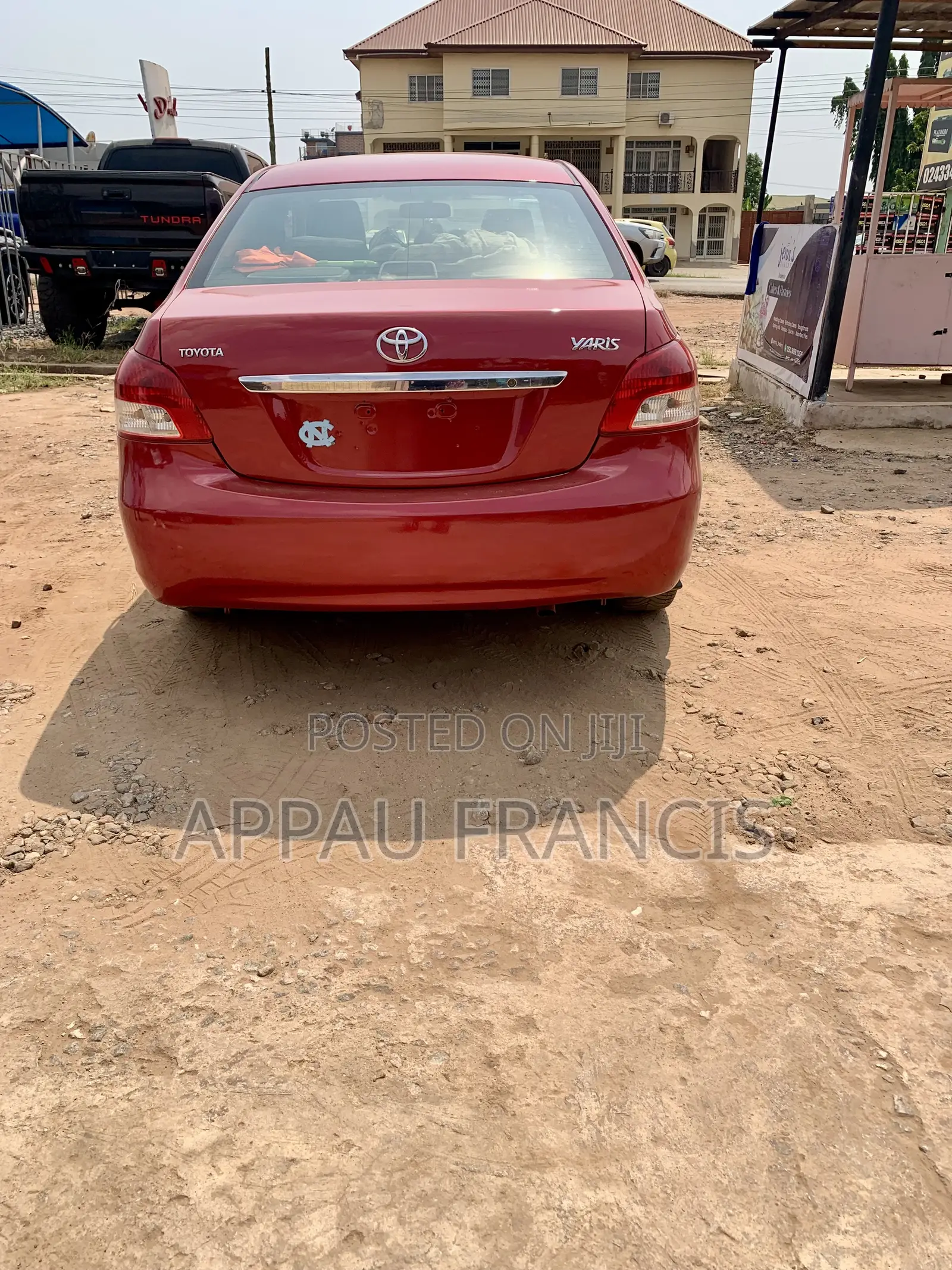Toyota Yaris 2010 Red