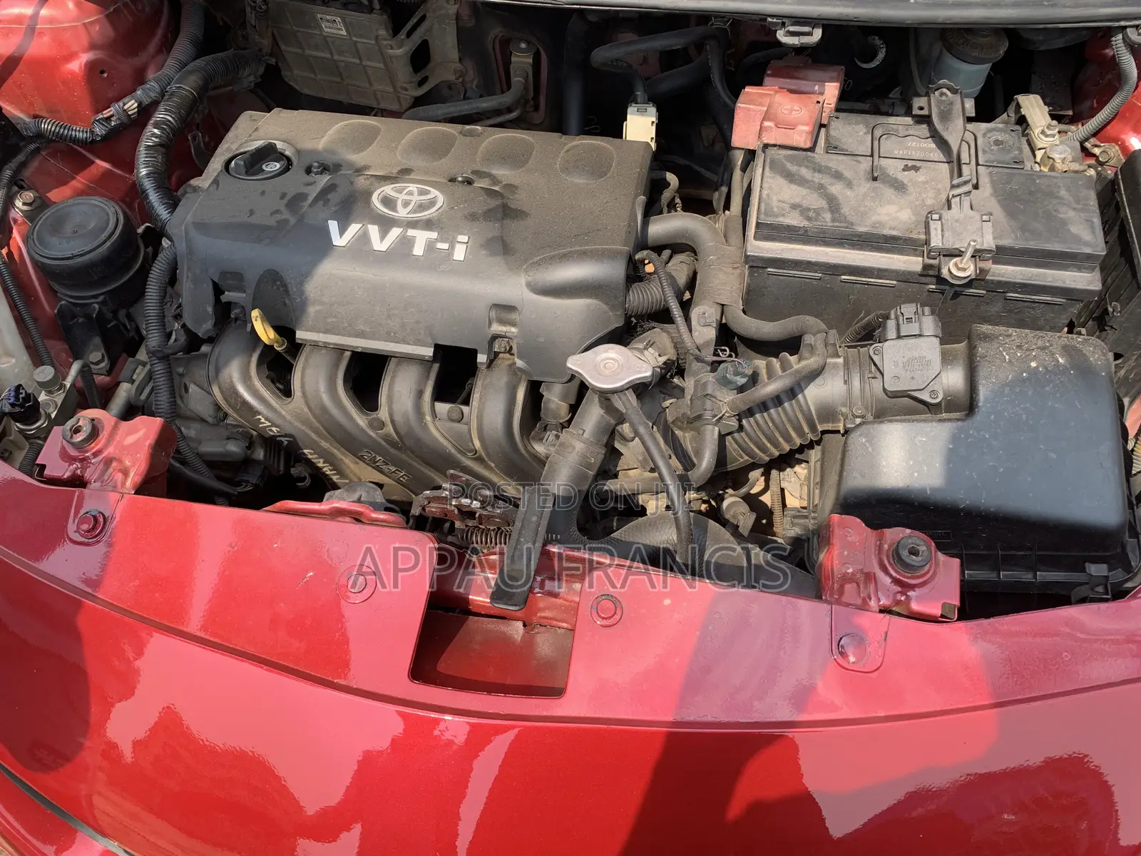Toyota Yaris 2010 Red