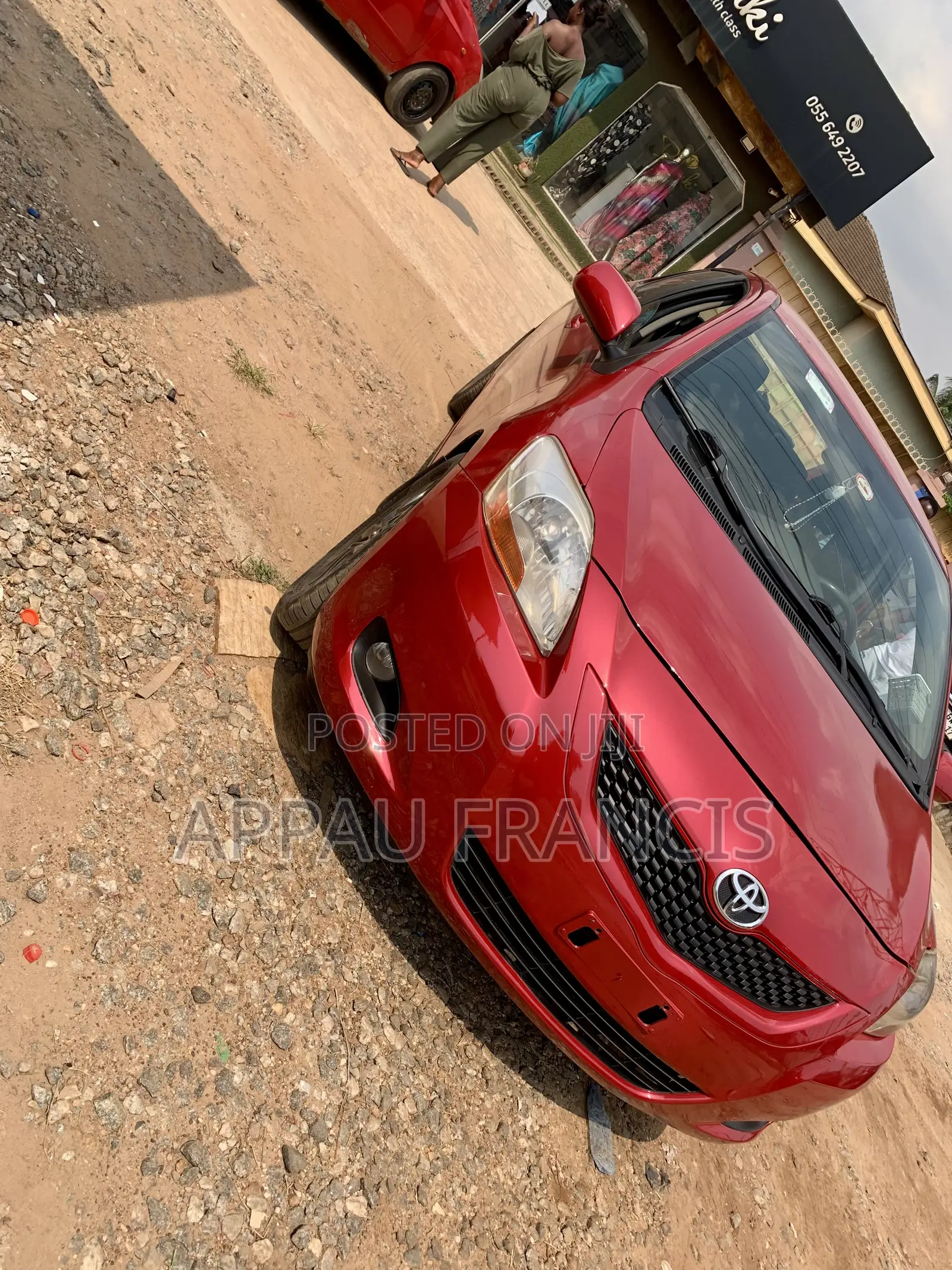 Toyota Yaris 2010 Red
