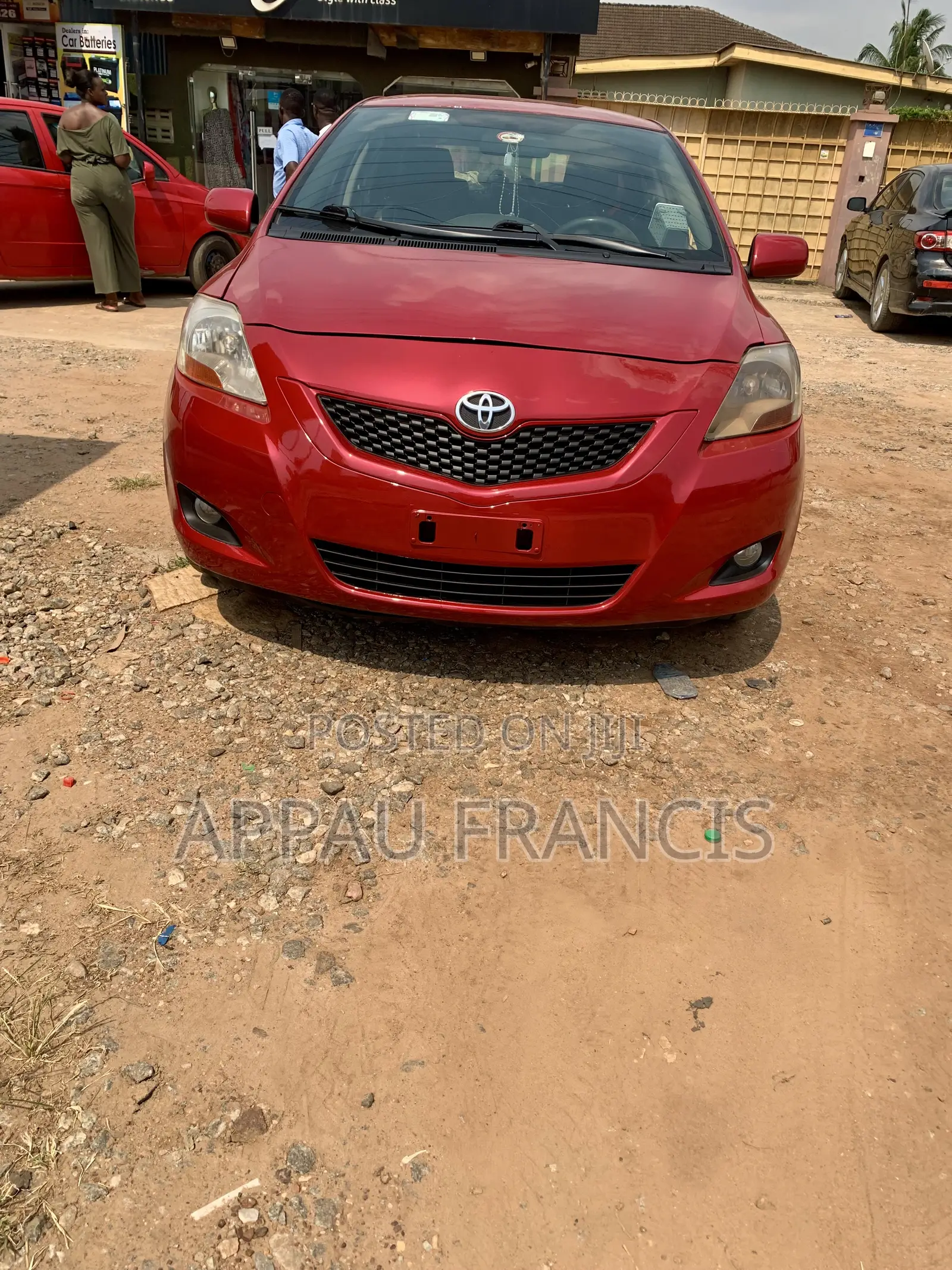 Toyota Yaris 2010 Red