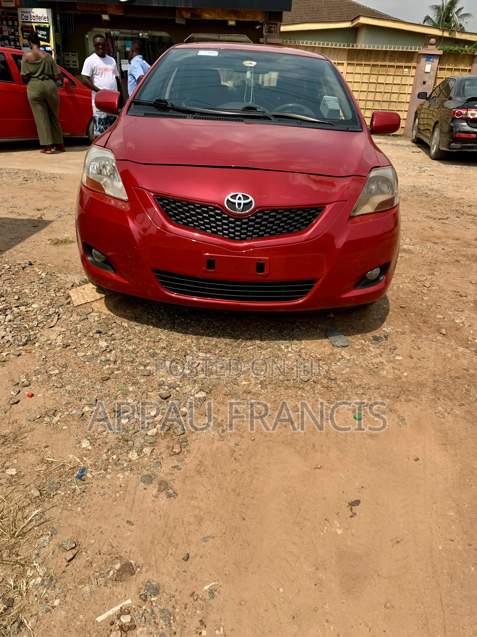 Toyota Yaris 2010 Red