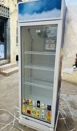 Full Glass Door Zara Single Door 300l Capacity Display Refrigerator