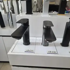 Basin Mixer Bathroom Faucet Stainless Steel Hot Cold Water