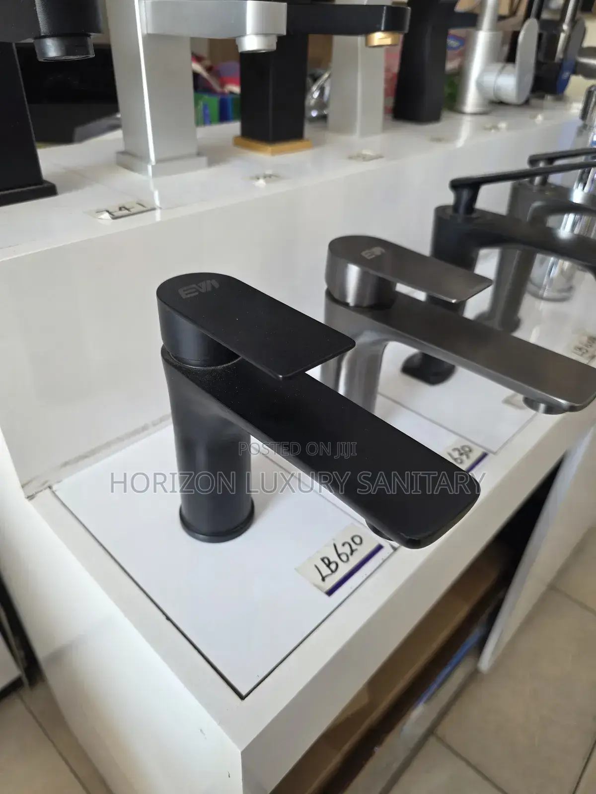 Basin Mixer Bathroom Faucet Stainless Steel Hot Cold Water