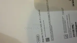 New Apple iPad Air 13 (2024) 128 GB Gray