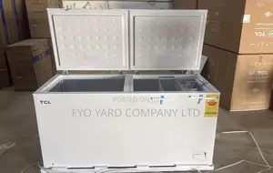 TCL 508l Litre Double Door, Super Freezer Storage Basket