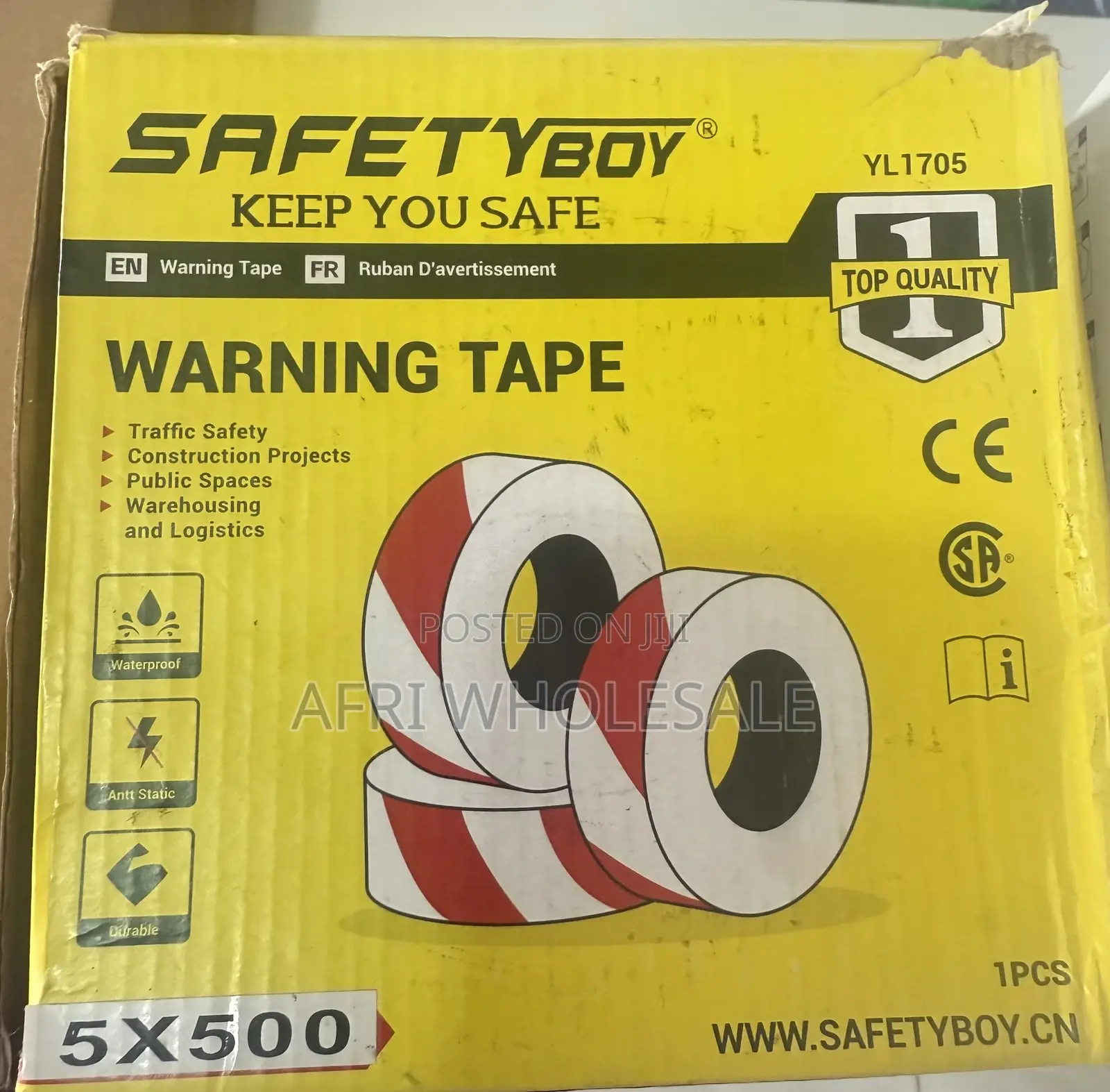 Original Heavy Duty Quality Caution Danger Warning Tape Large