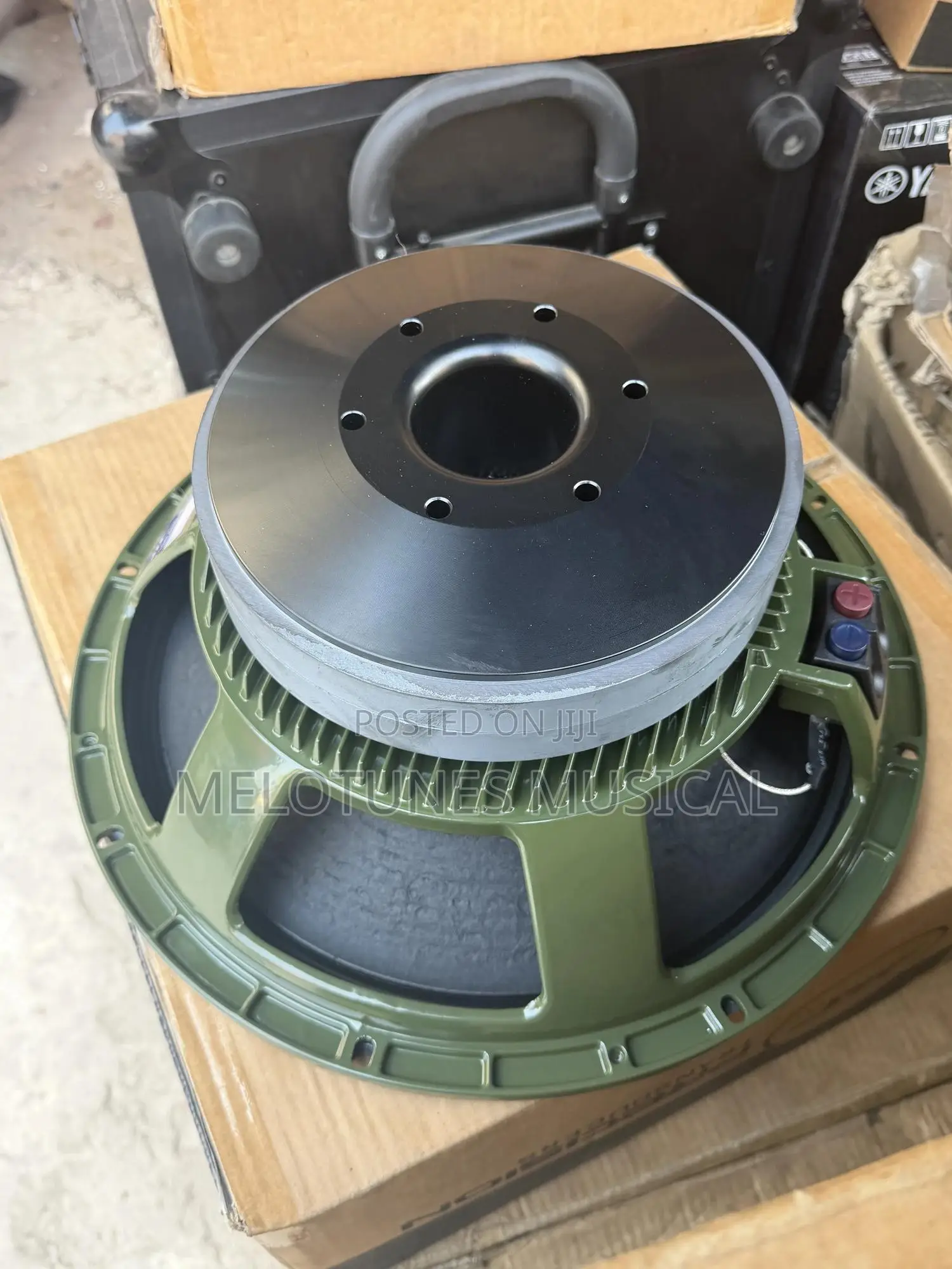 Jac 15inches Double Magnet Pair of Naked Speakers