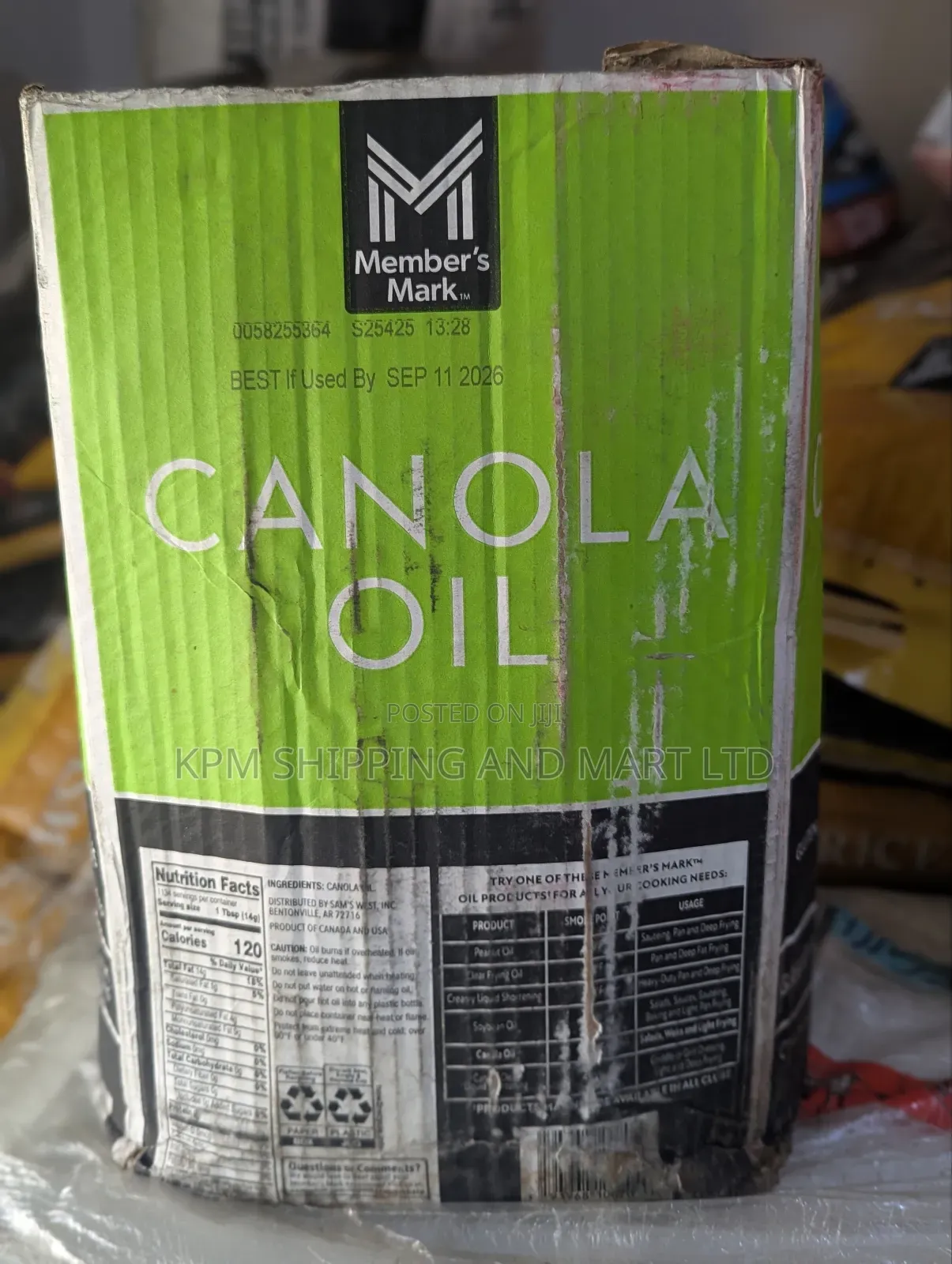 Canola Oil Members Mark (17.2ltrs)