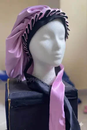 High Fashion 3in1 Hair Bonnet - Available in Any Color Combo of Choice